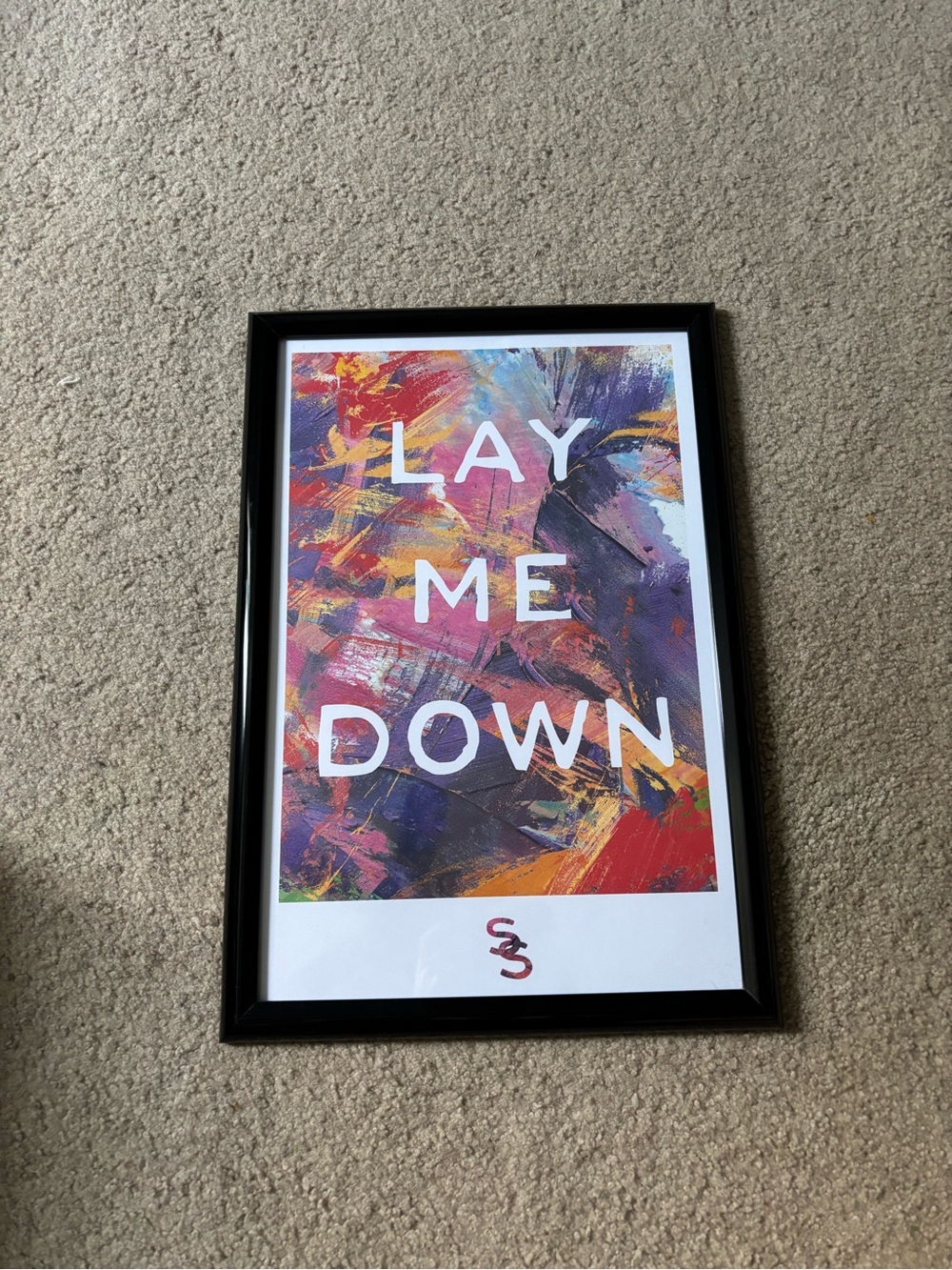 Framed Sam Smith Lithograph